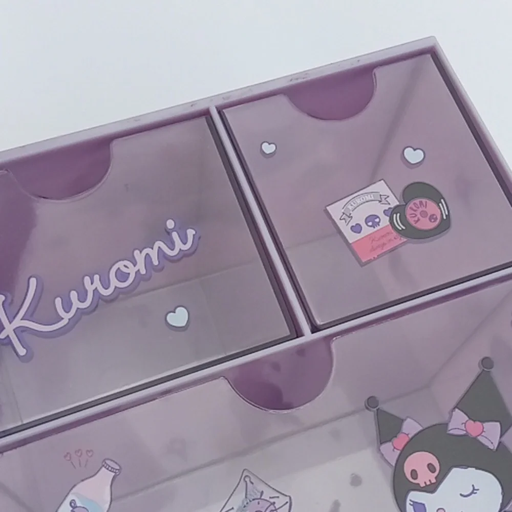 Miniso Sanrio Purple Organizer Box
